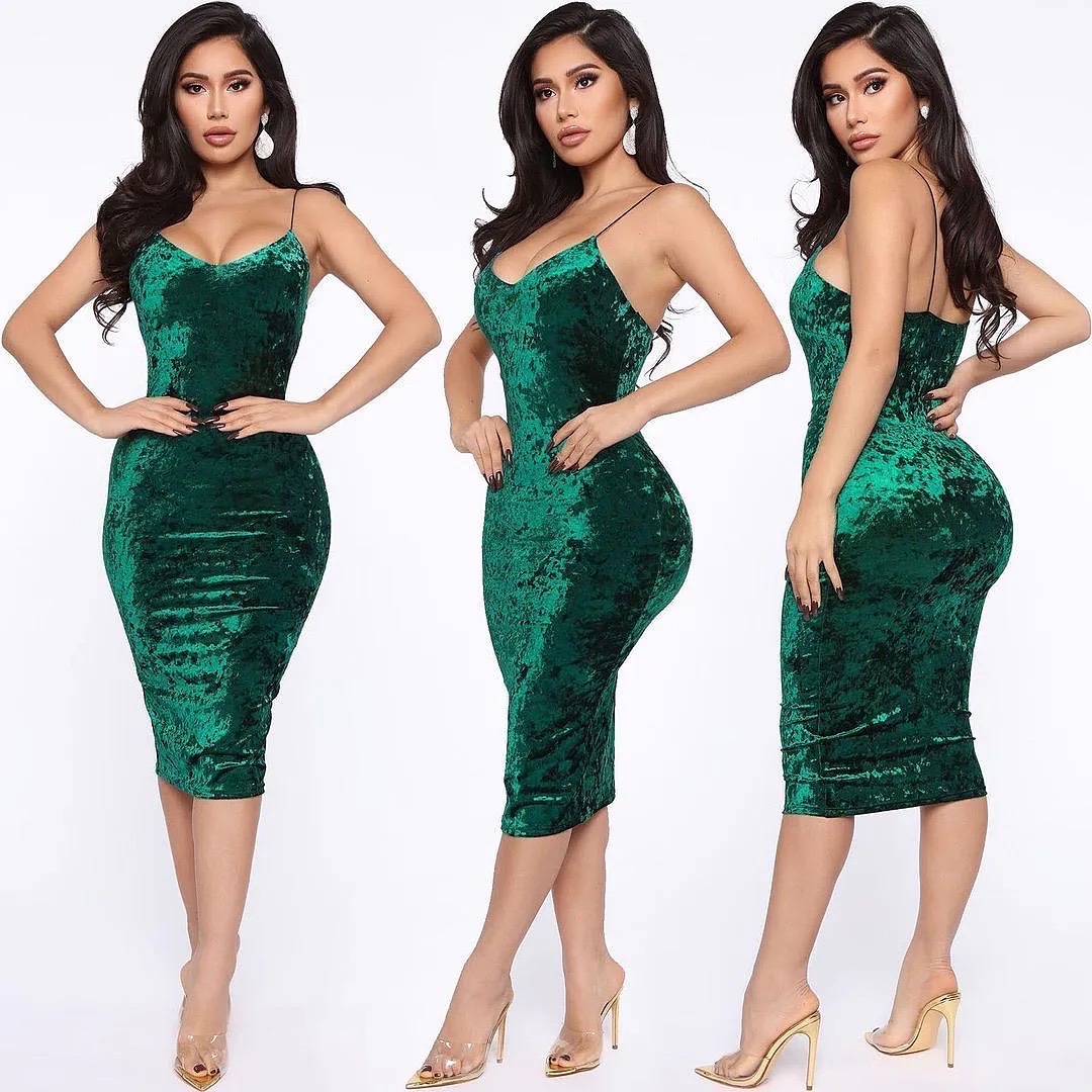 Jolie robe fashion nova 💚💚