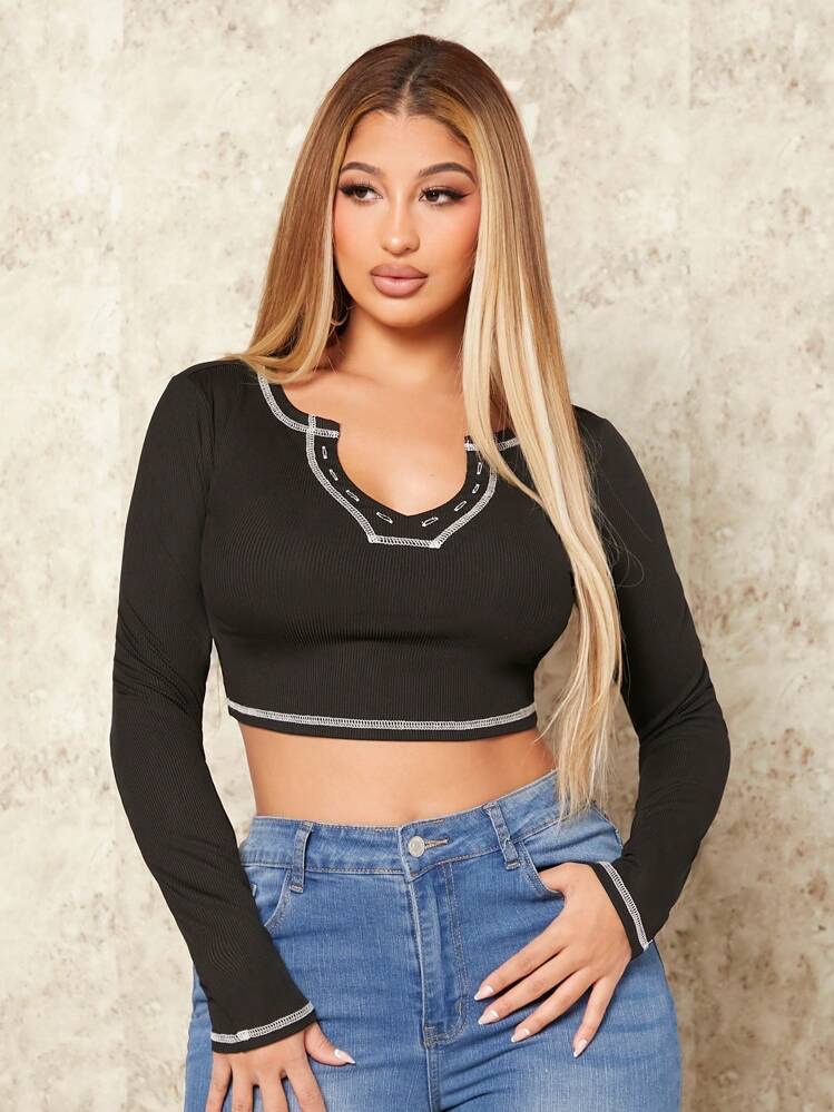 Crop top shein 