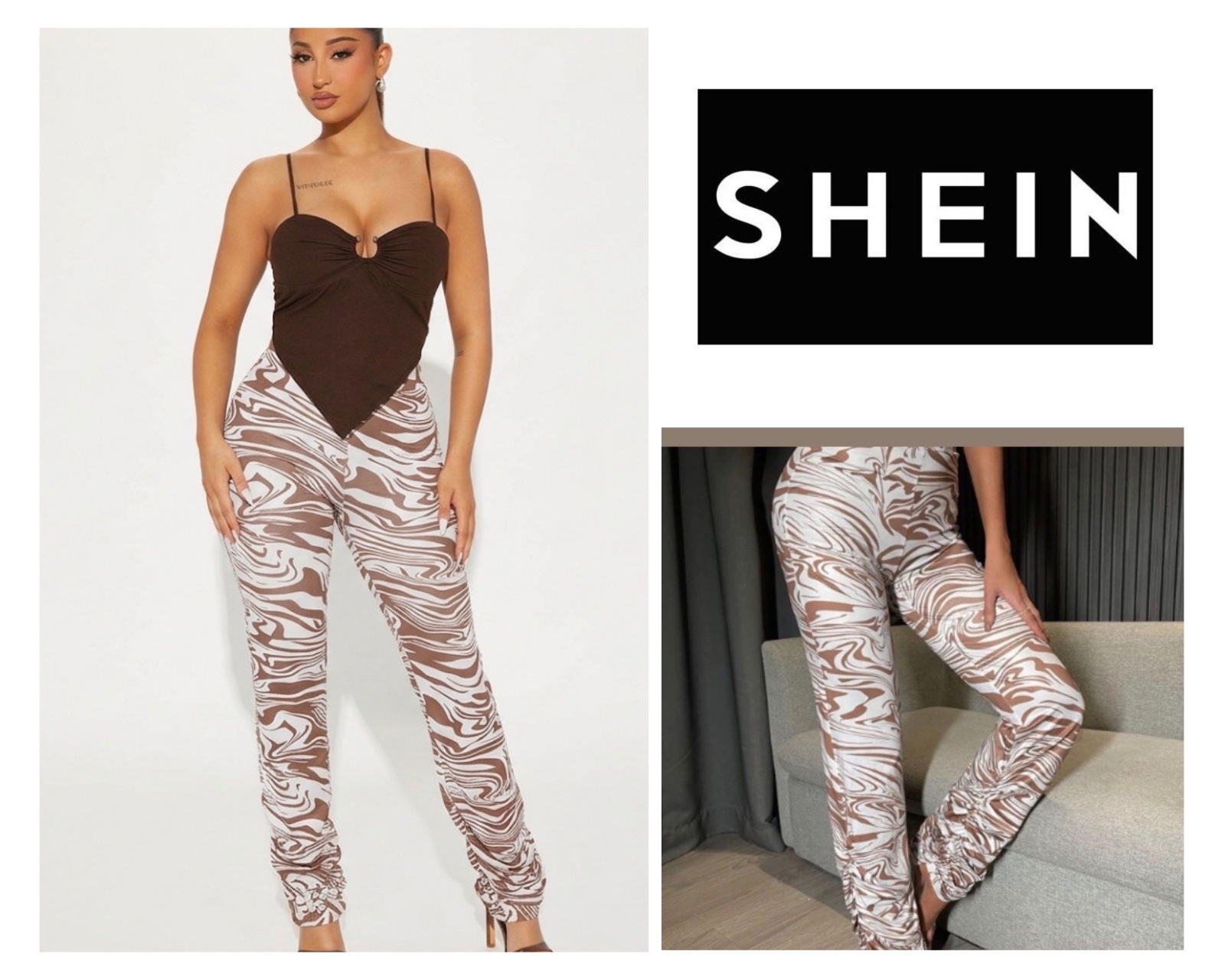 Shein pants moulants : une coupe ultra-ajustée qui sublime vos courbes avec audace. ✨