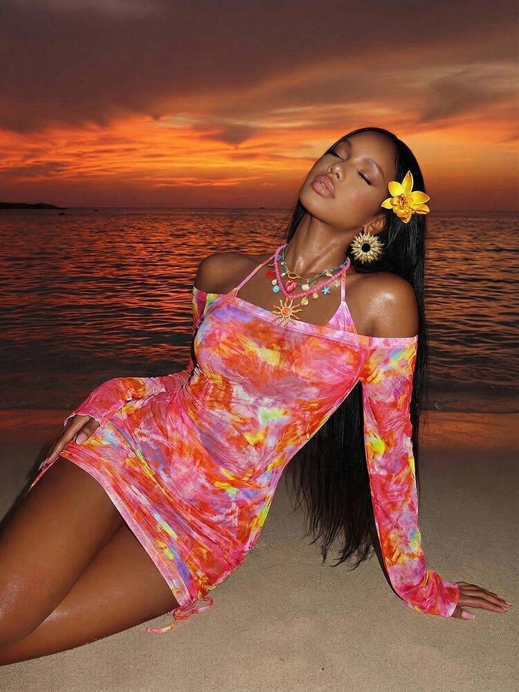Robe shein comme cache maillot 💓💓