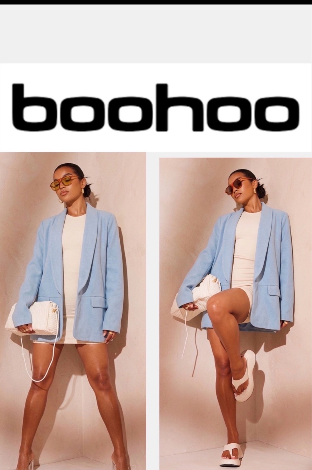 Blazer boohoo