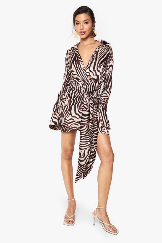 Robe chemise portefeuille Boohoo 🔥✨🌸✨