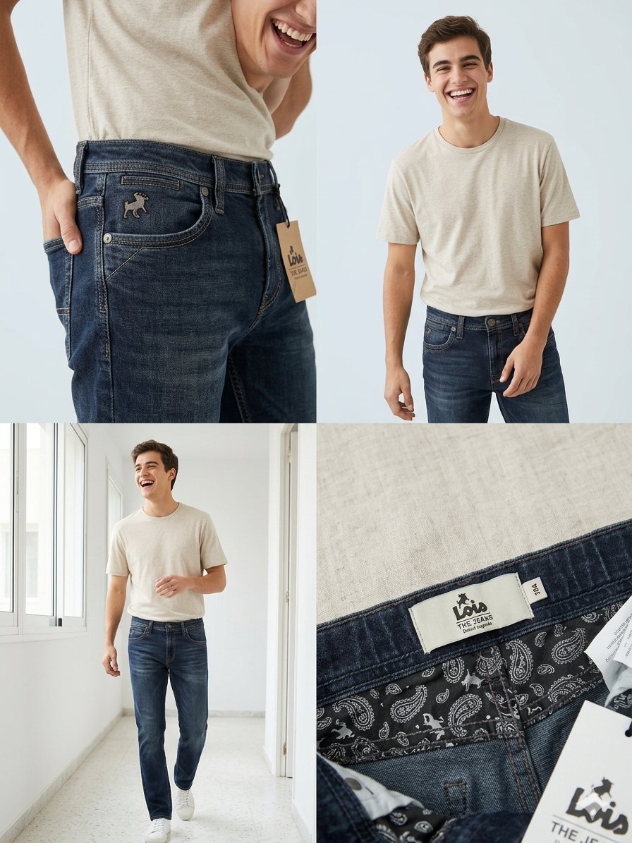 Jean lois (taille 14 ans) avec étiquette 