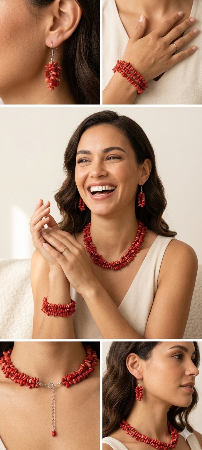 Magnifique Collier, bracelet et boule 