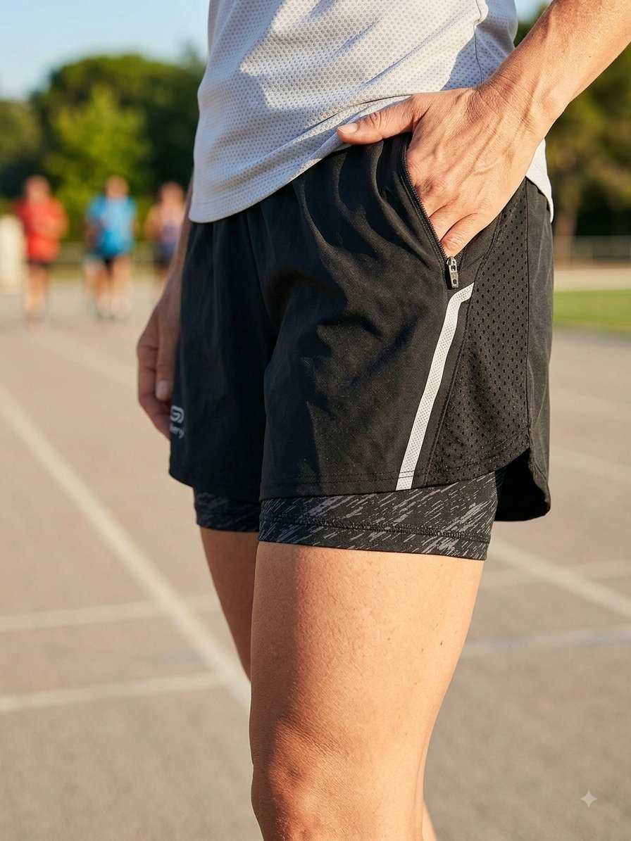 Short Running 2-en-1 Femme Kalenji (Decathlon) – Taille 38