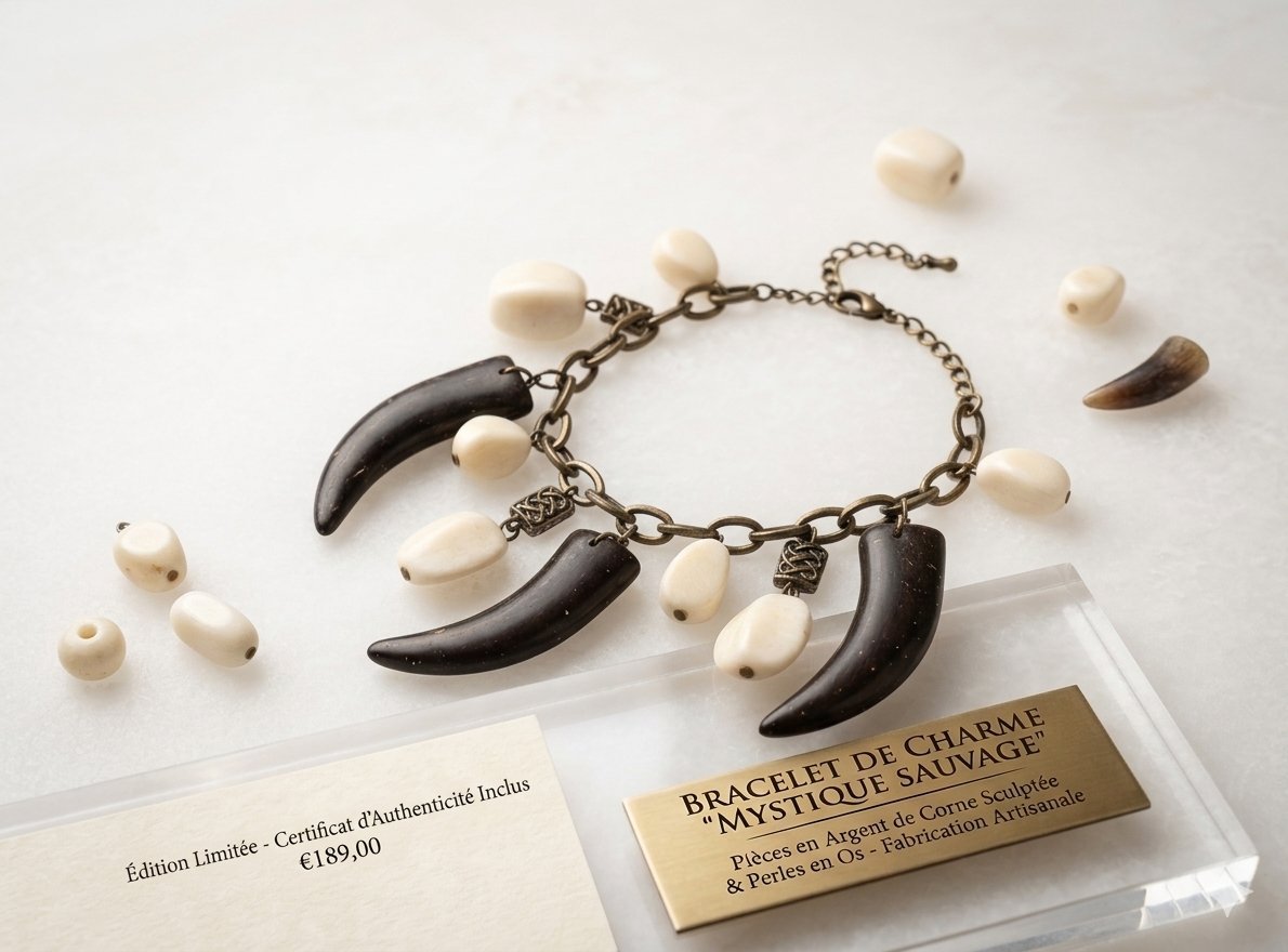 Bracelet de charme africain 