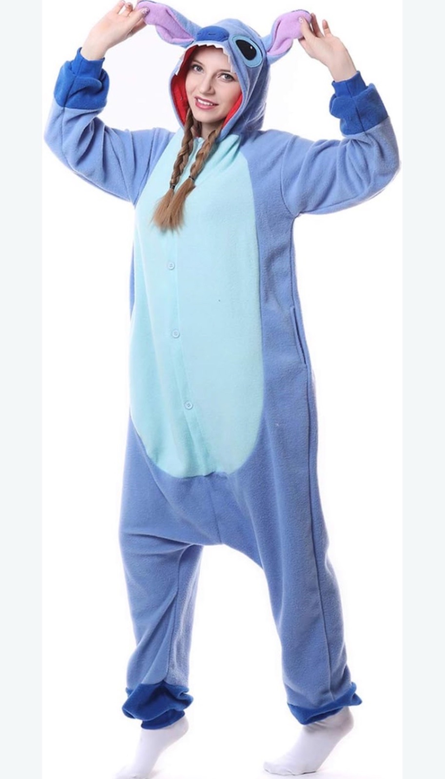 Combinaison pyjama inspirée du personnage de Stitch