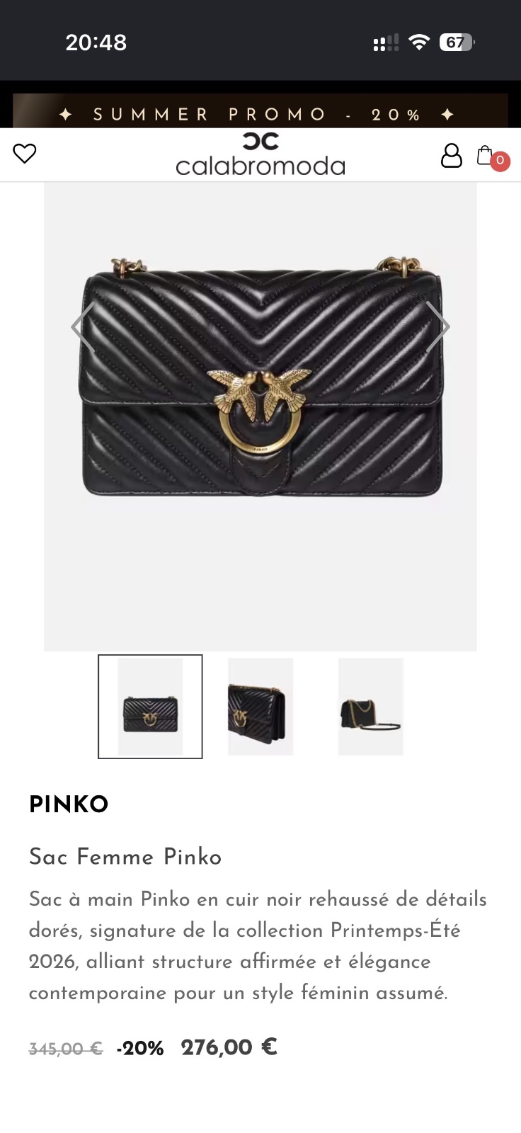 Sac Pinko 