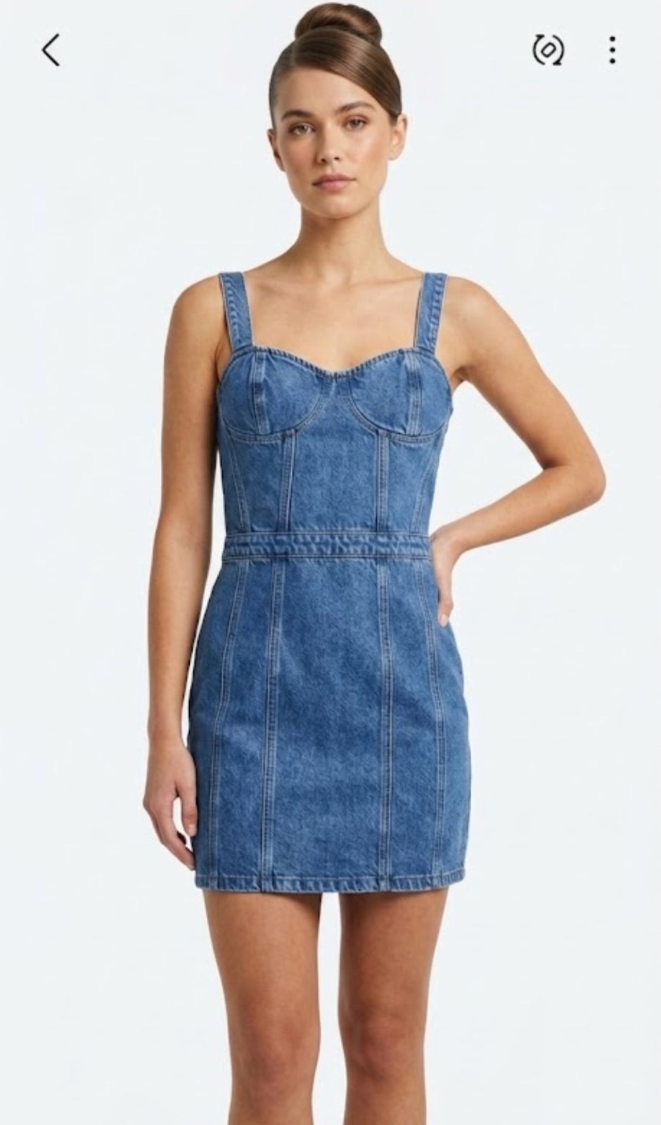 Robe denim (prix négociable )