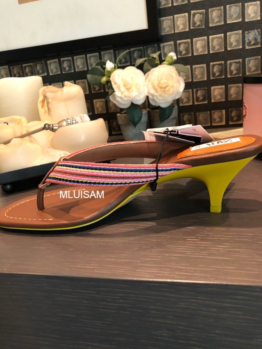 Mules Entre-doigts à Petit Talon (37)(38) ✨️(prix négociable)✨️