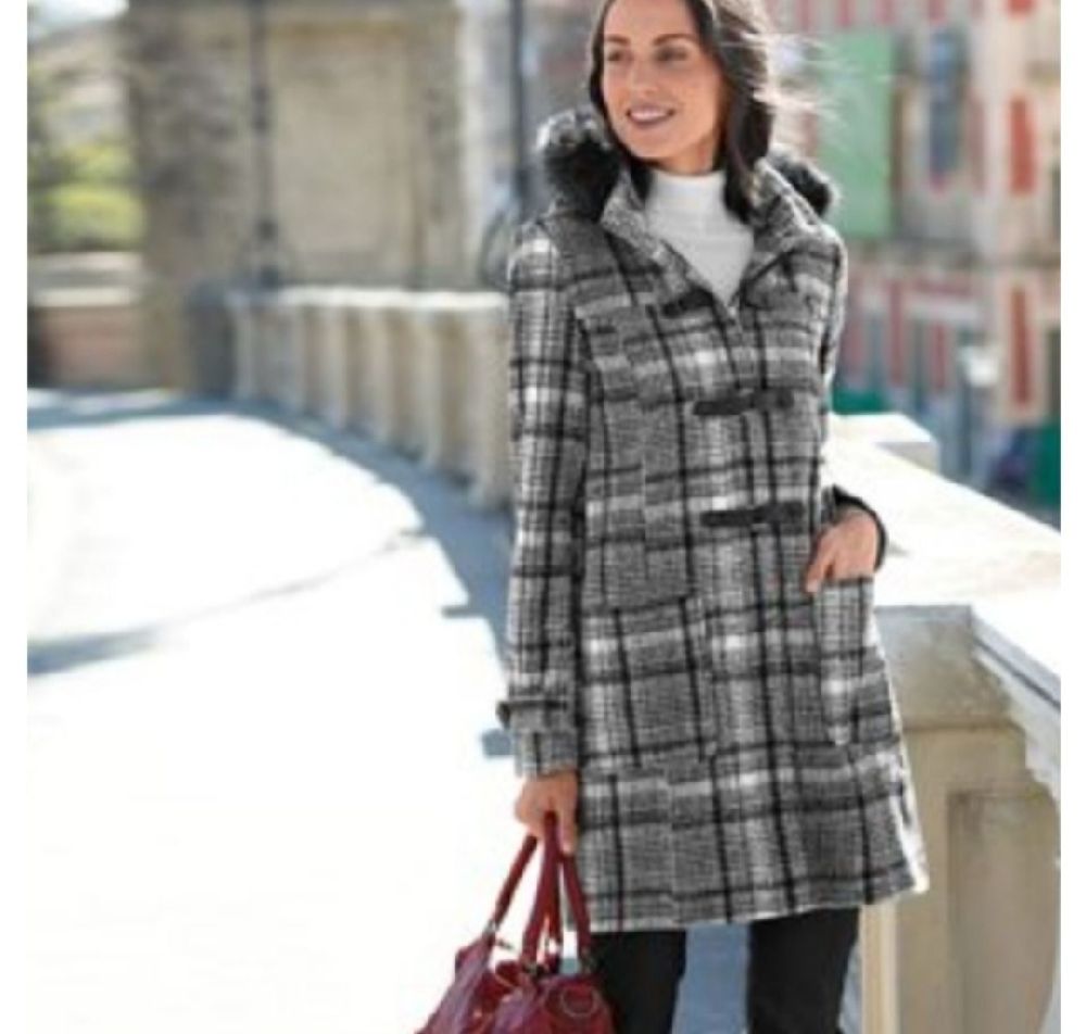 Manteau à capuche de taille S / M