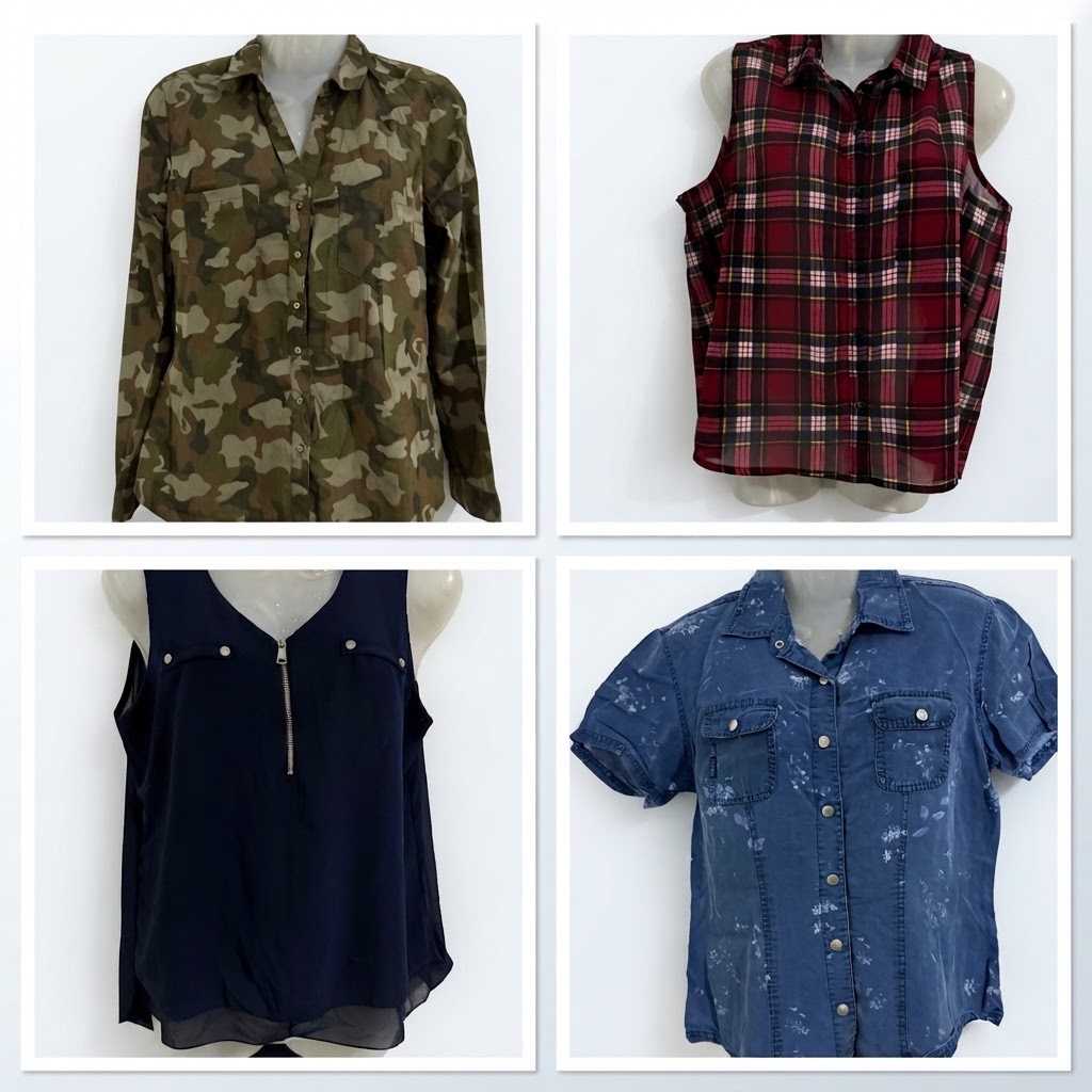 Lot : 4 chemises taille 38