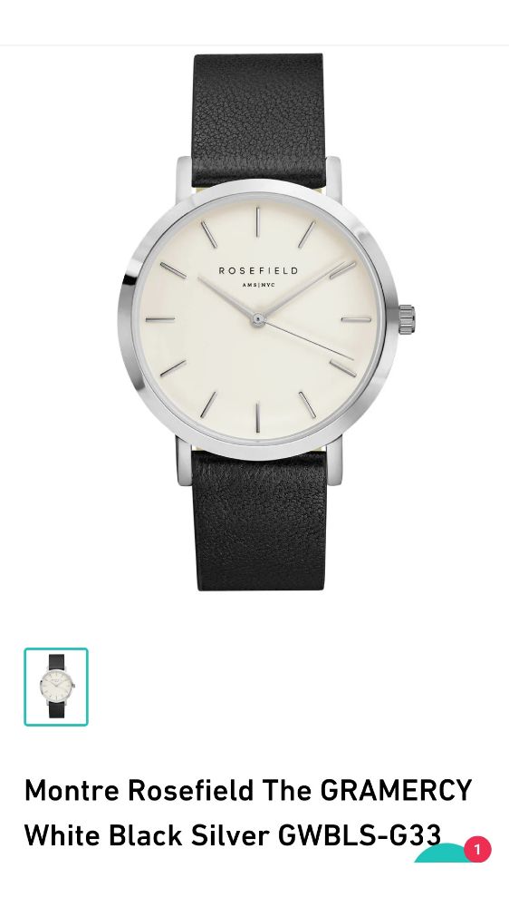 Montre Rosefield the Gramercy