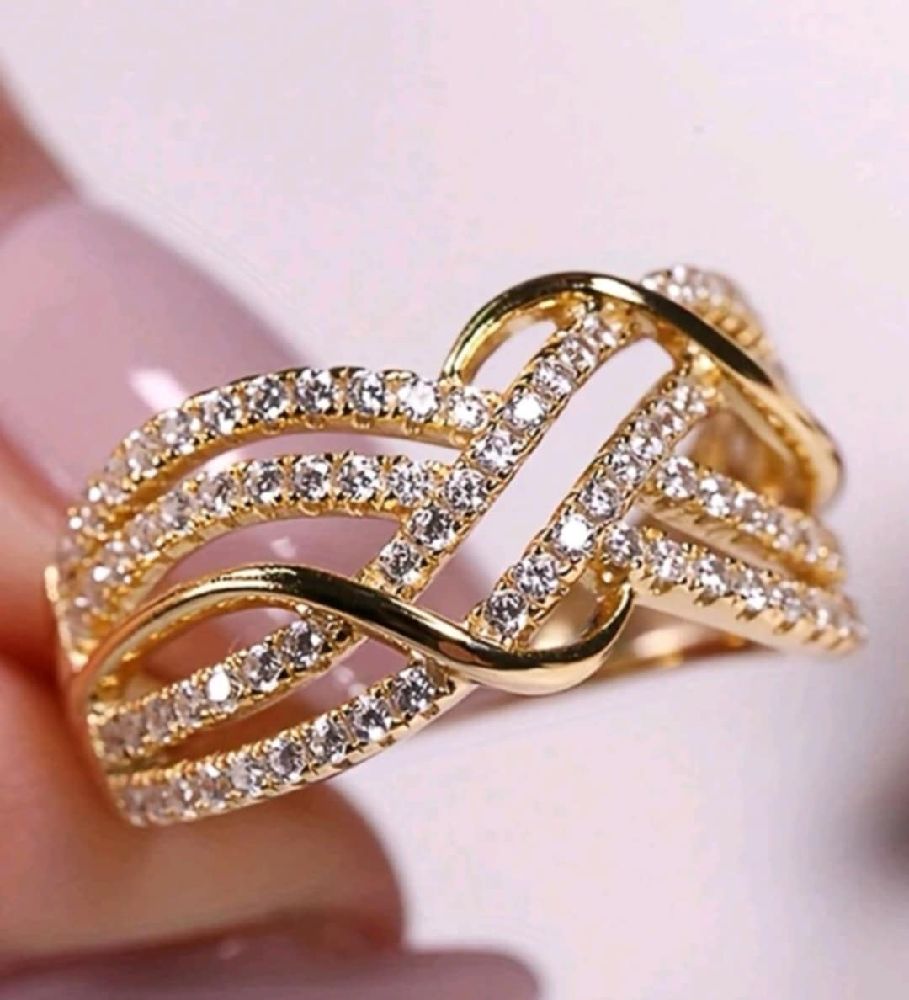 bague doré 