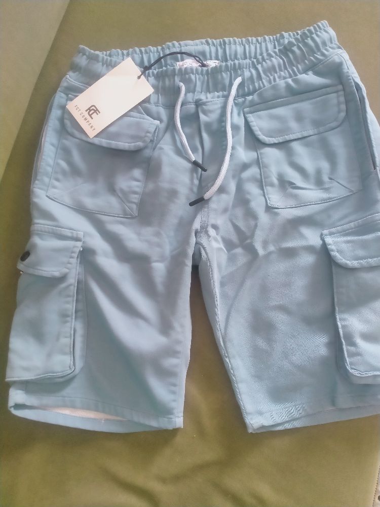 Short homme bleu ciel 