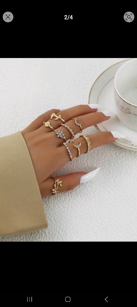 bague 9 pieces 