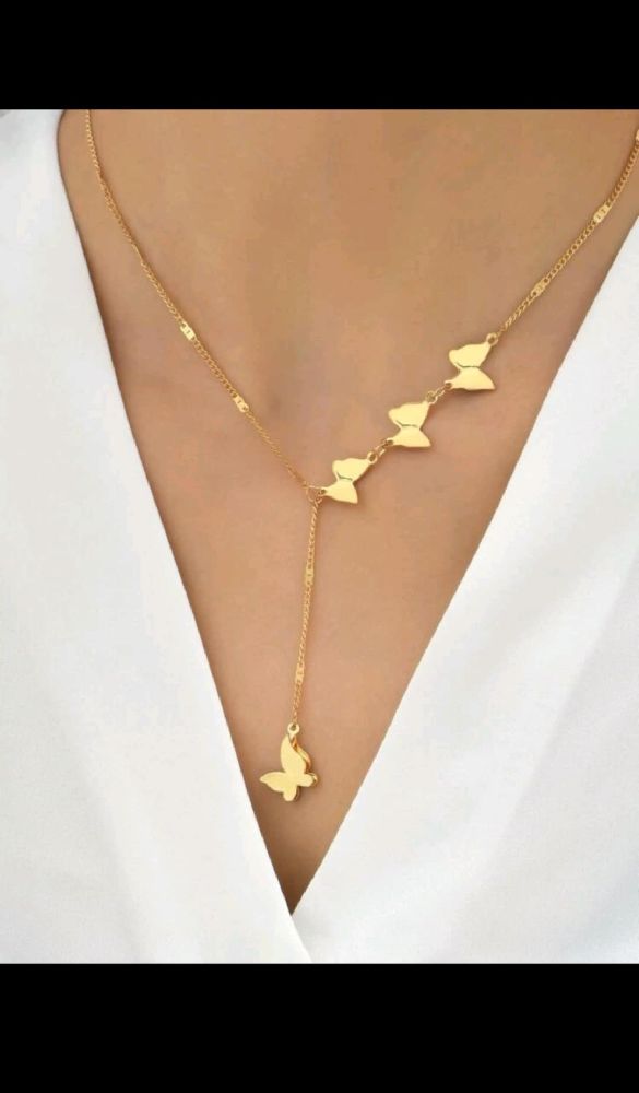 collier papillon 