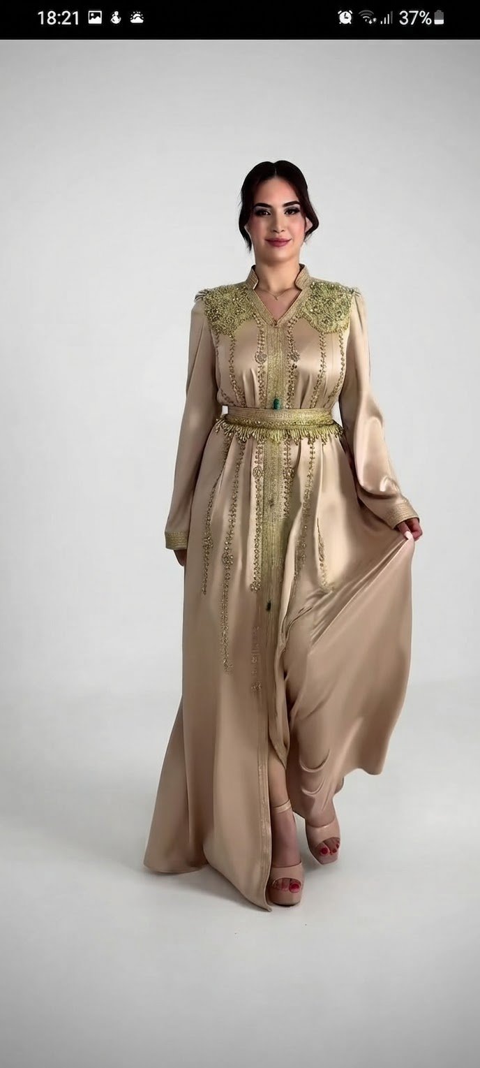 Caftan  satiny 