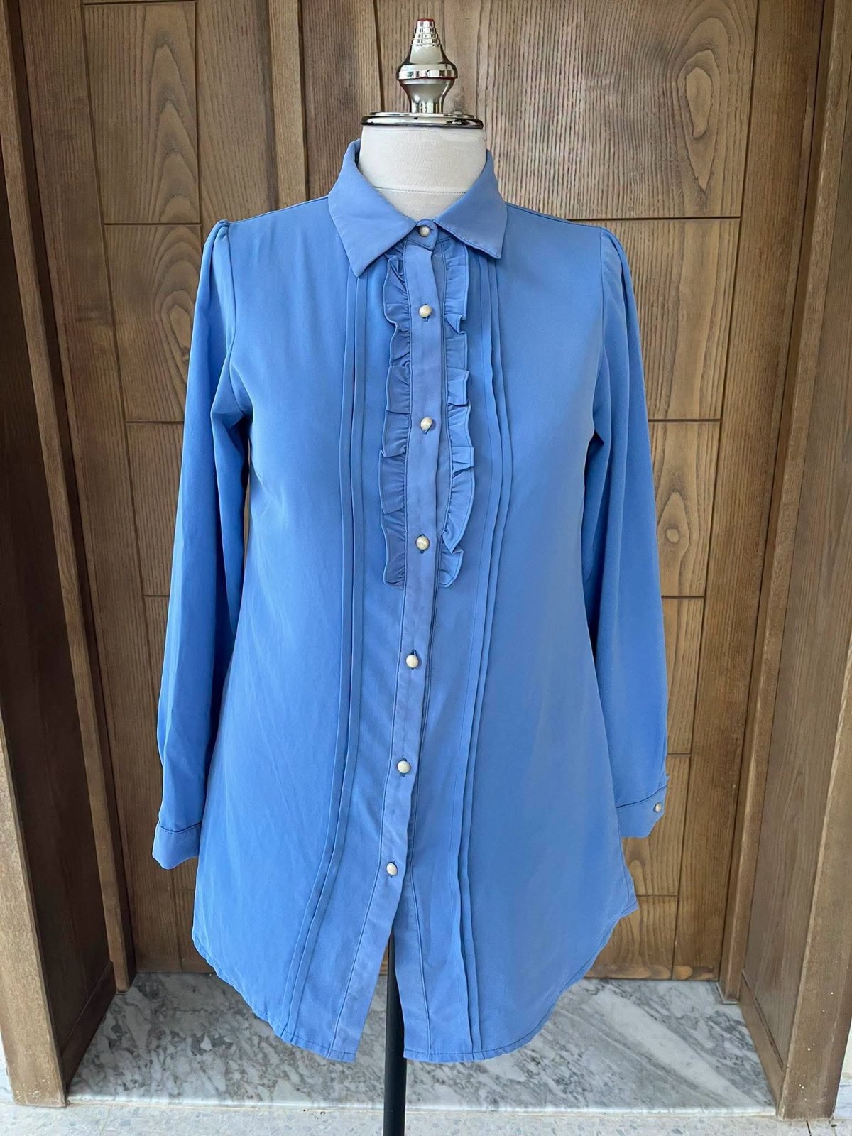 Chemise bleu