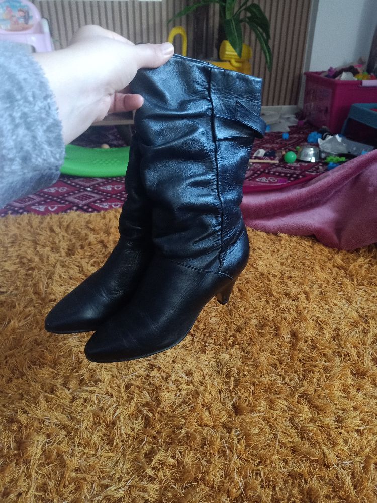 Bottines cuir made in poland