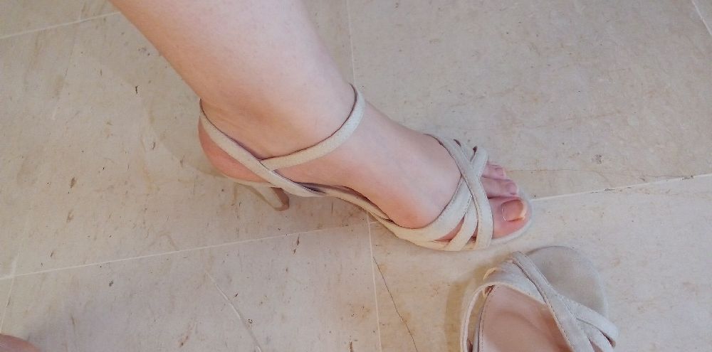 Sandales demi talon 