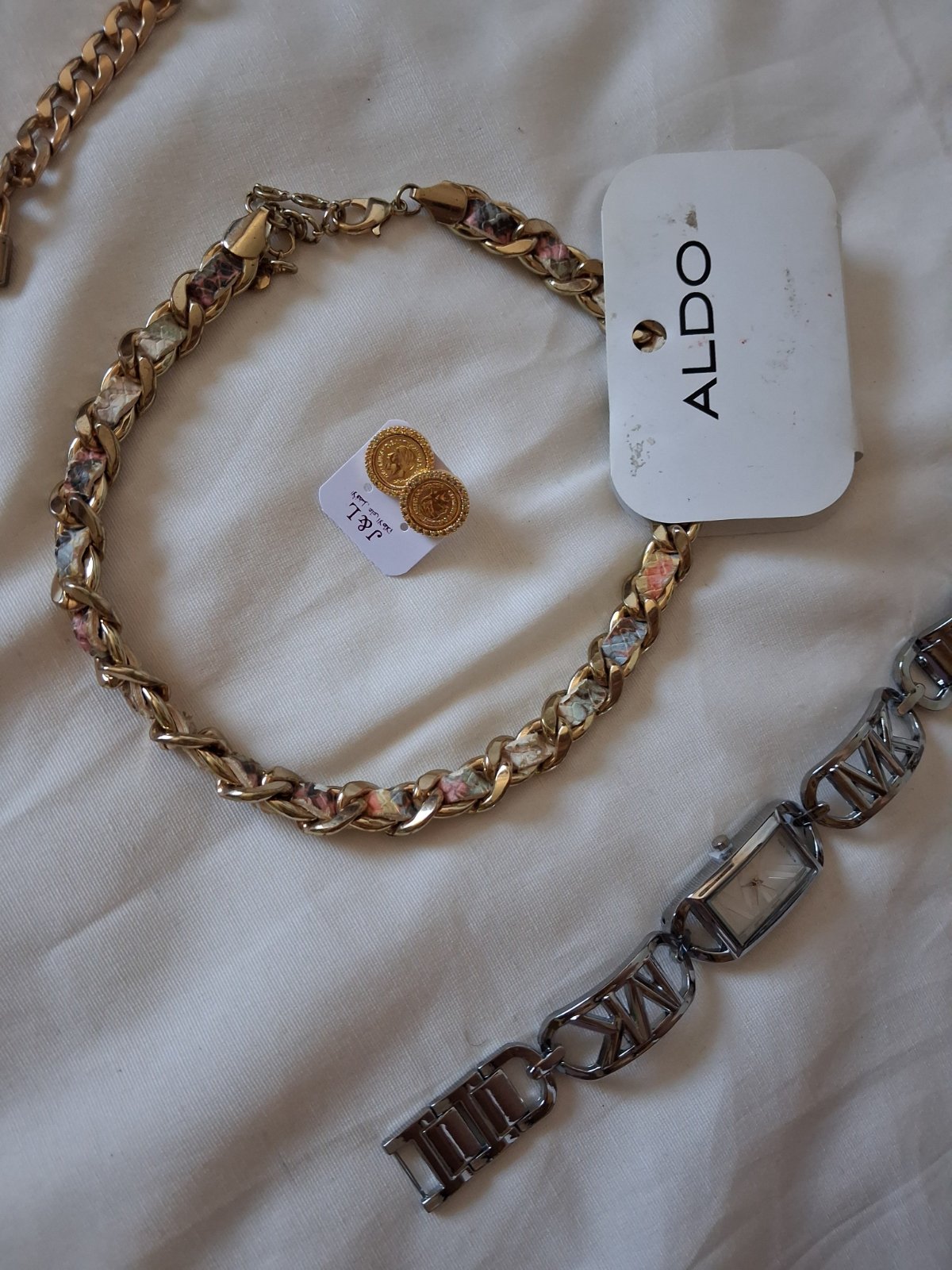 Collier aldo w accessoure stainless