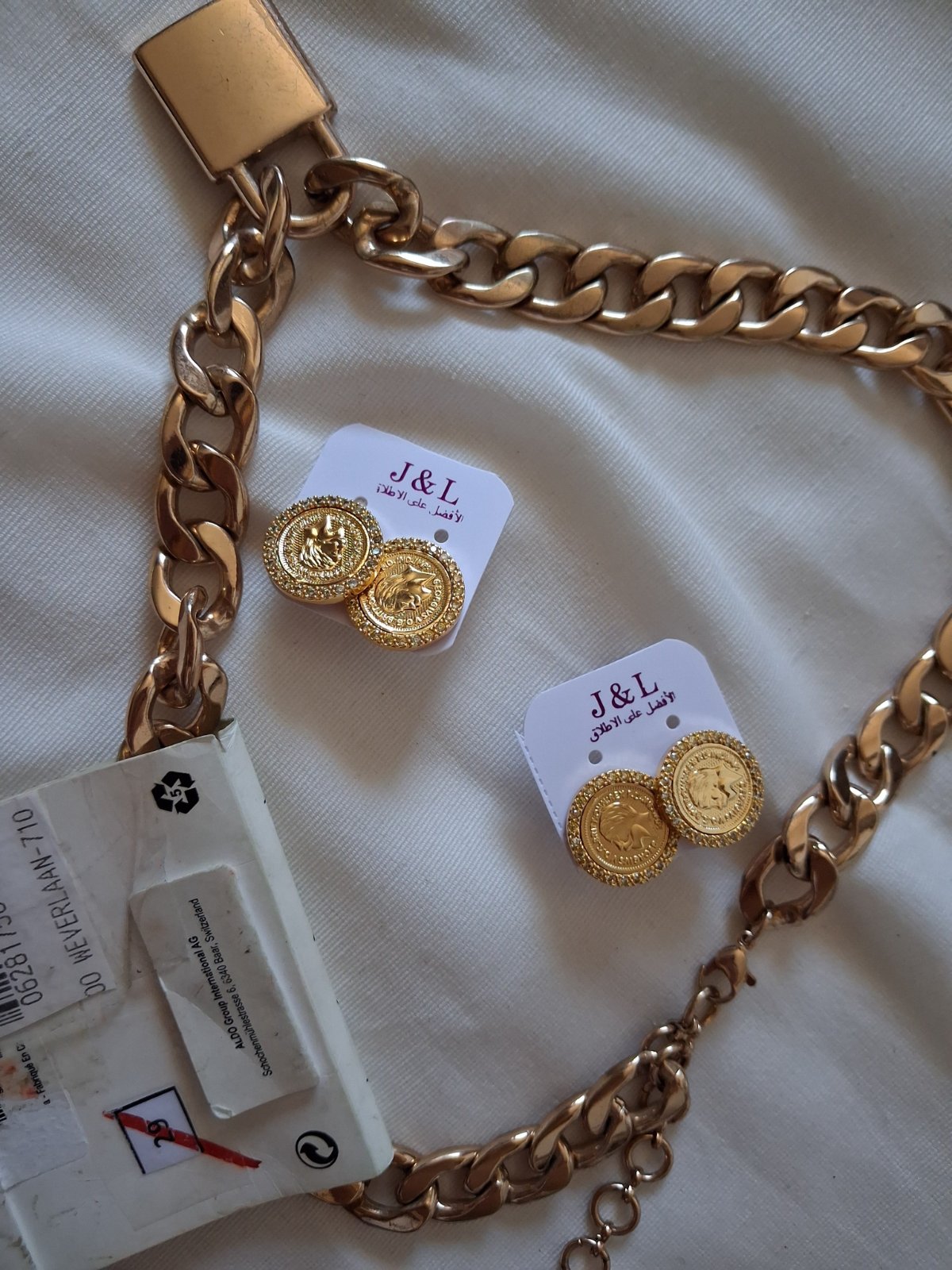Accessoure aldo et boucle stainless