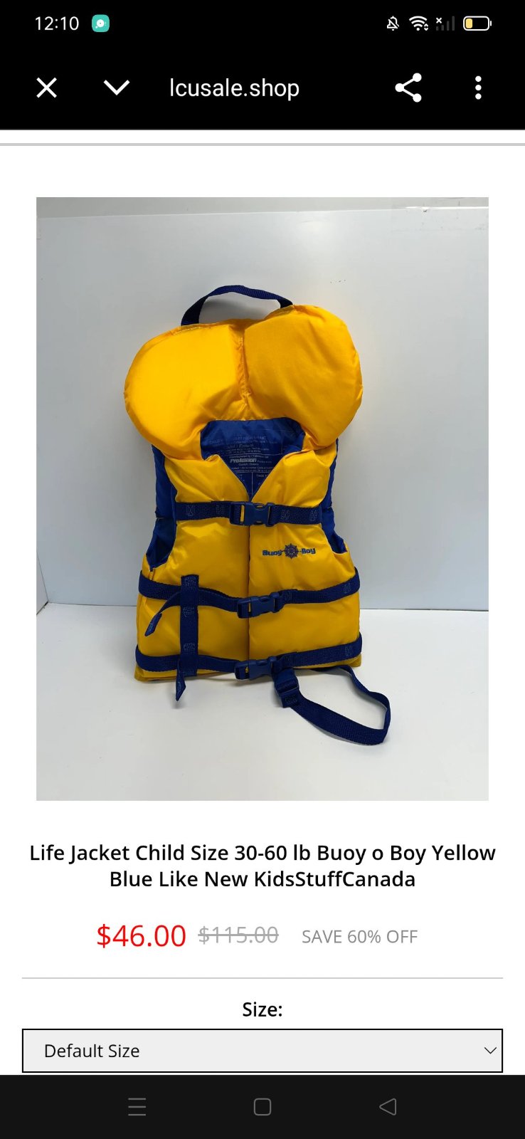 Gilet de sauvetage 