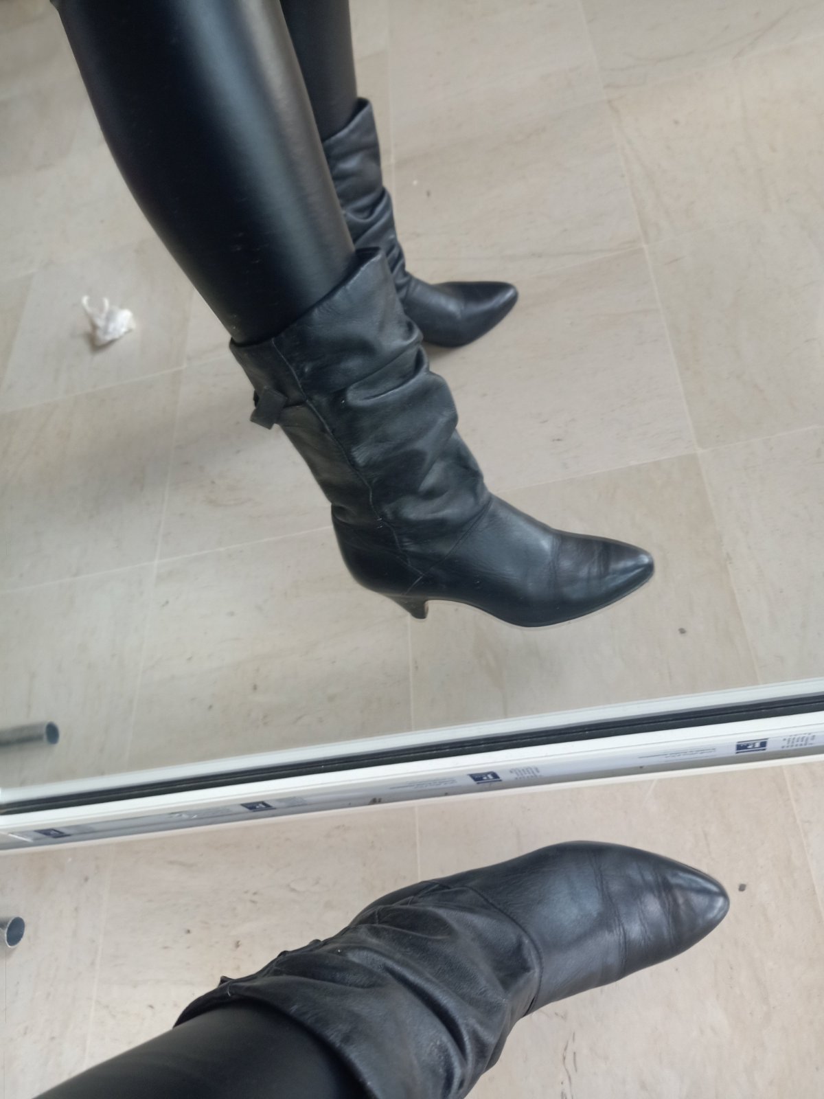 Bottines cuir 