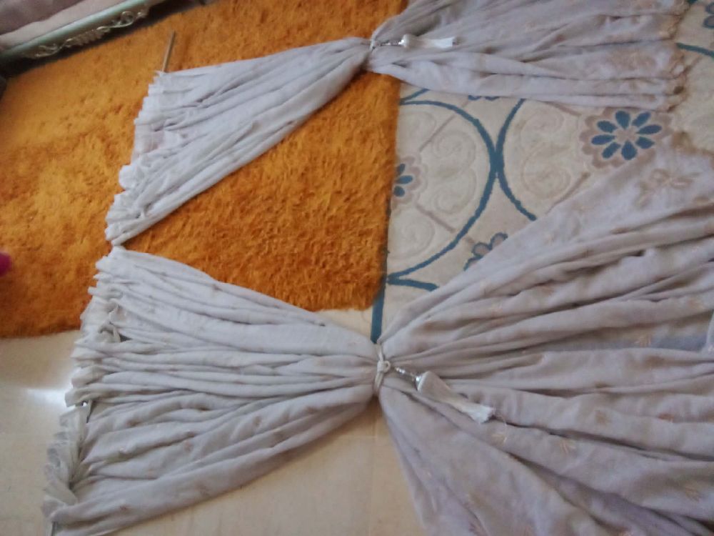 Deux rideaux akahw sans accessoires 