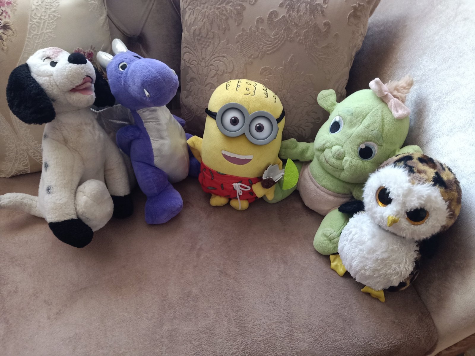 Des peluches 