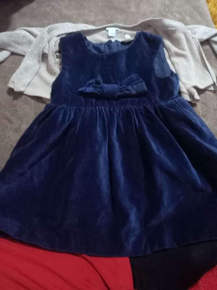 robe et gilet 12 mois