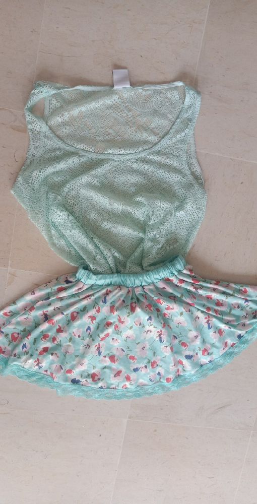 pyjama jupe short et pull