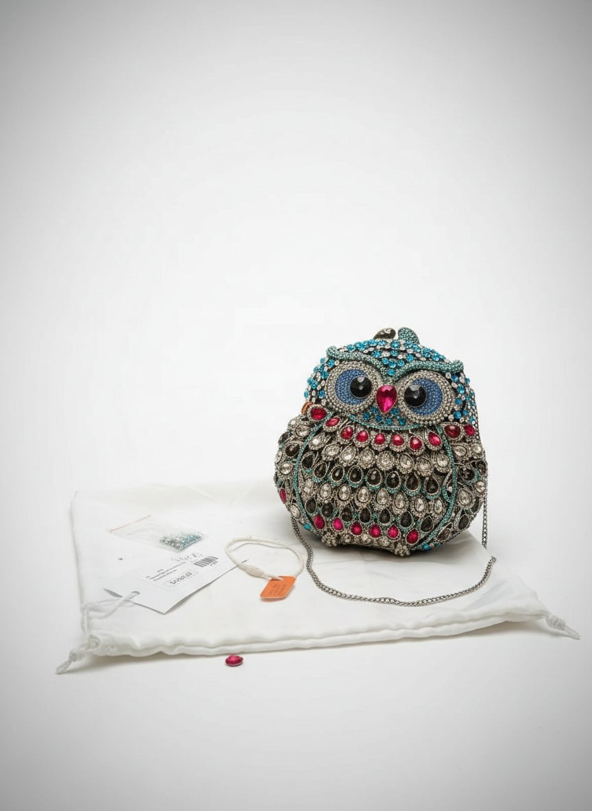 Pochette hibo Swarovski 