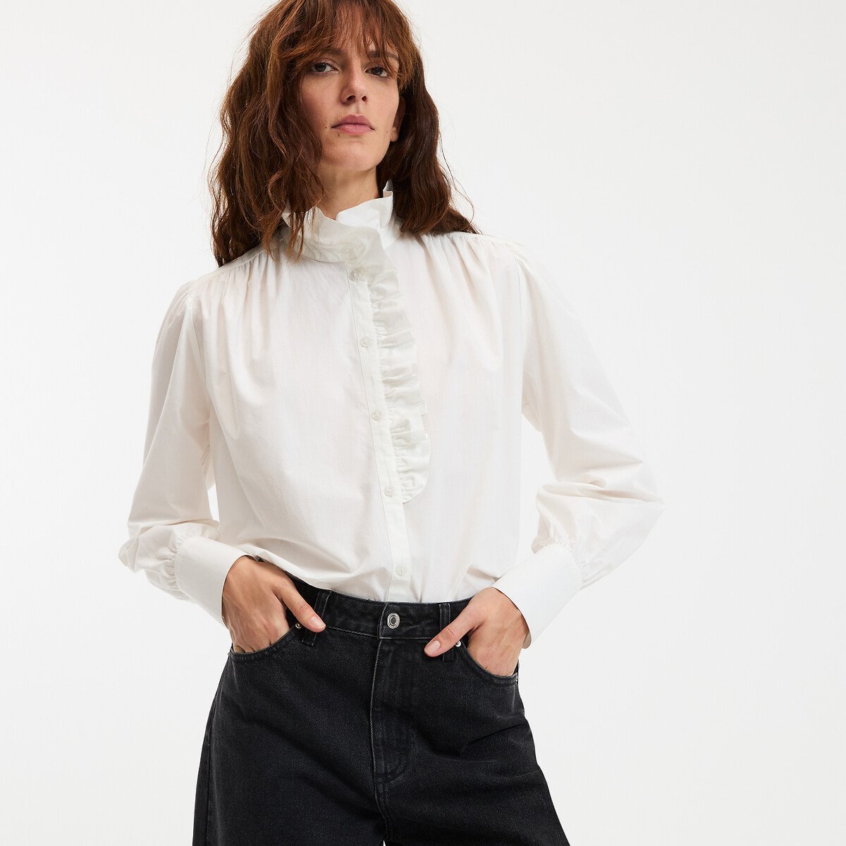 Chemise col victorien 