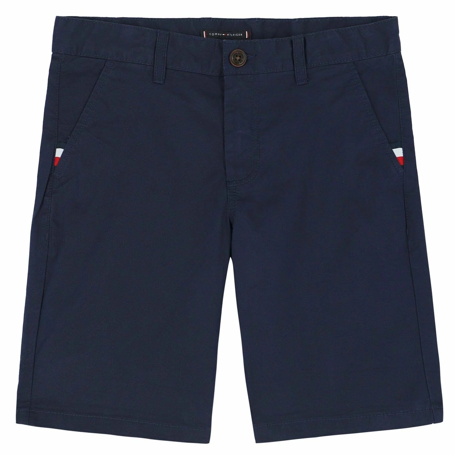 Short bleu marine à logo pour garçon TOMMY 