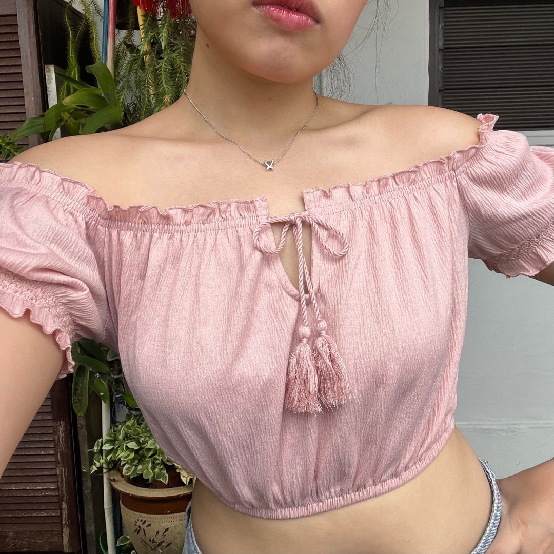 Pull rose tendance 
