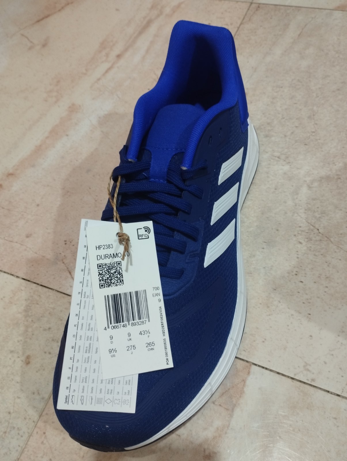 Chaussures Adidas Duramo 10 Taille 43 1/3
