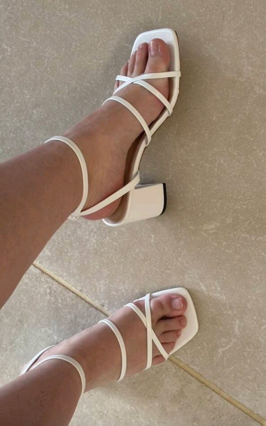 Sandales blanc taille 38