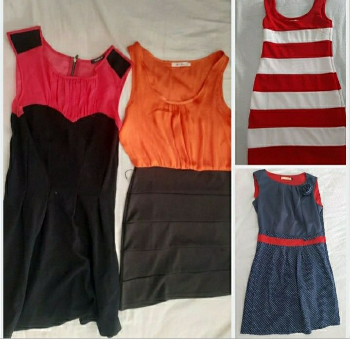 4 jolies robes 