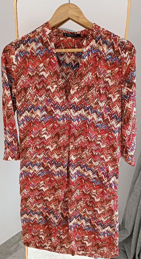 Robe effet satiné 