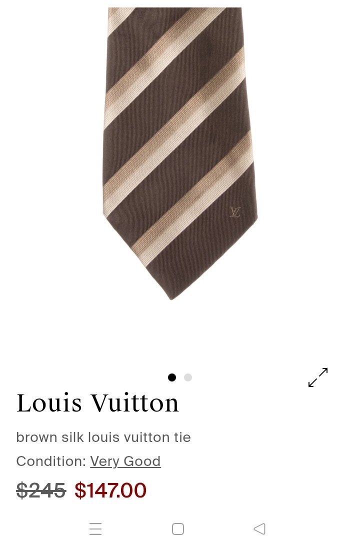 Cravate louis Vuitton neuf avec étiquette 