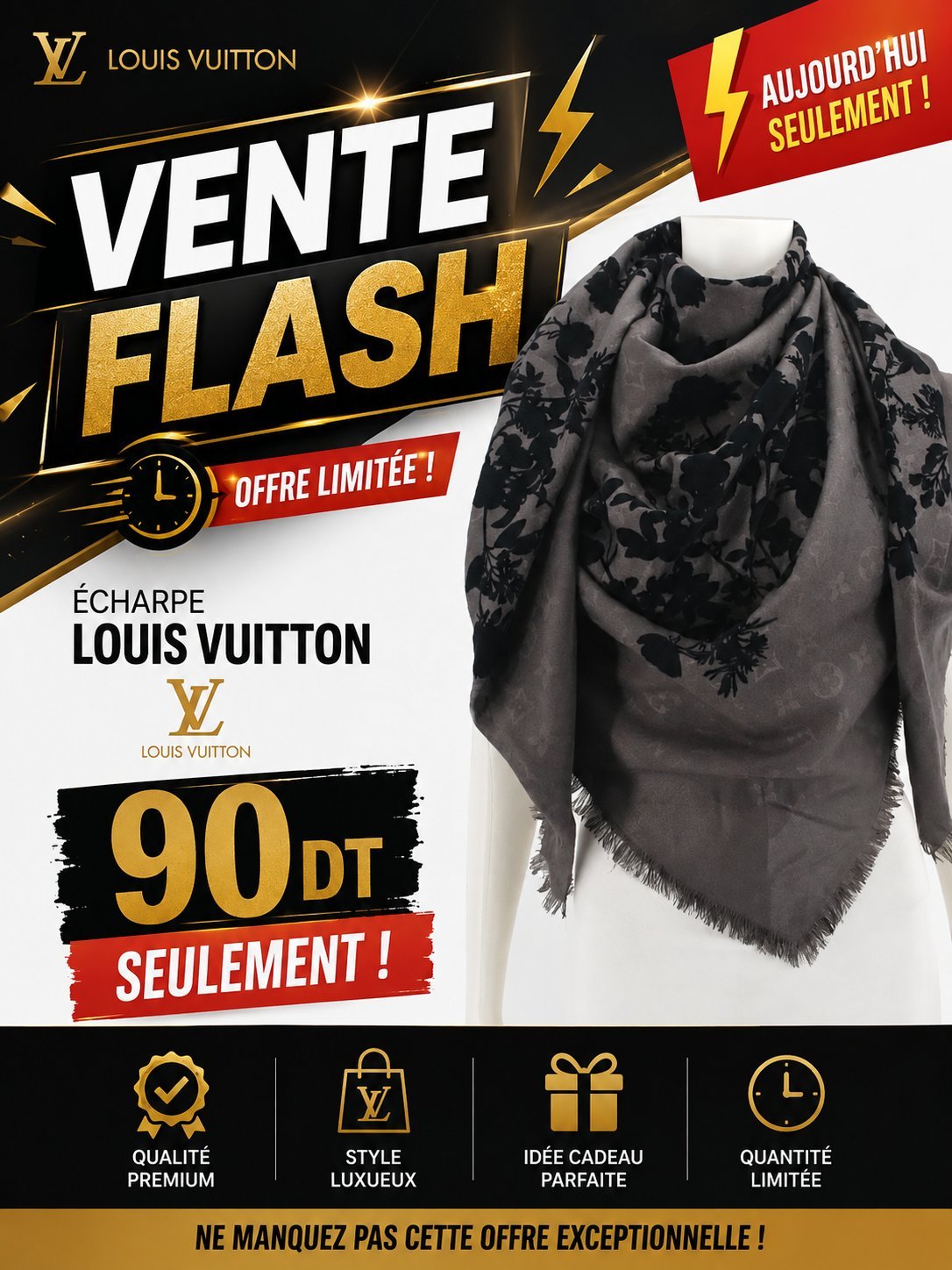Scarf louis Vuitton 
