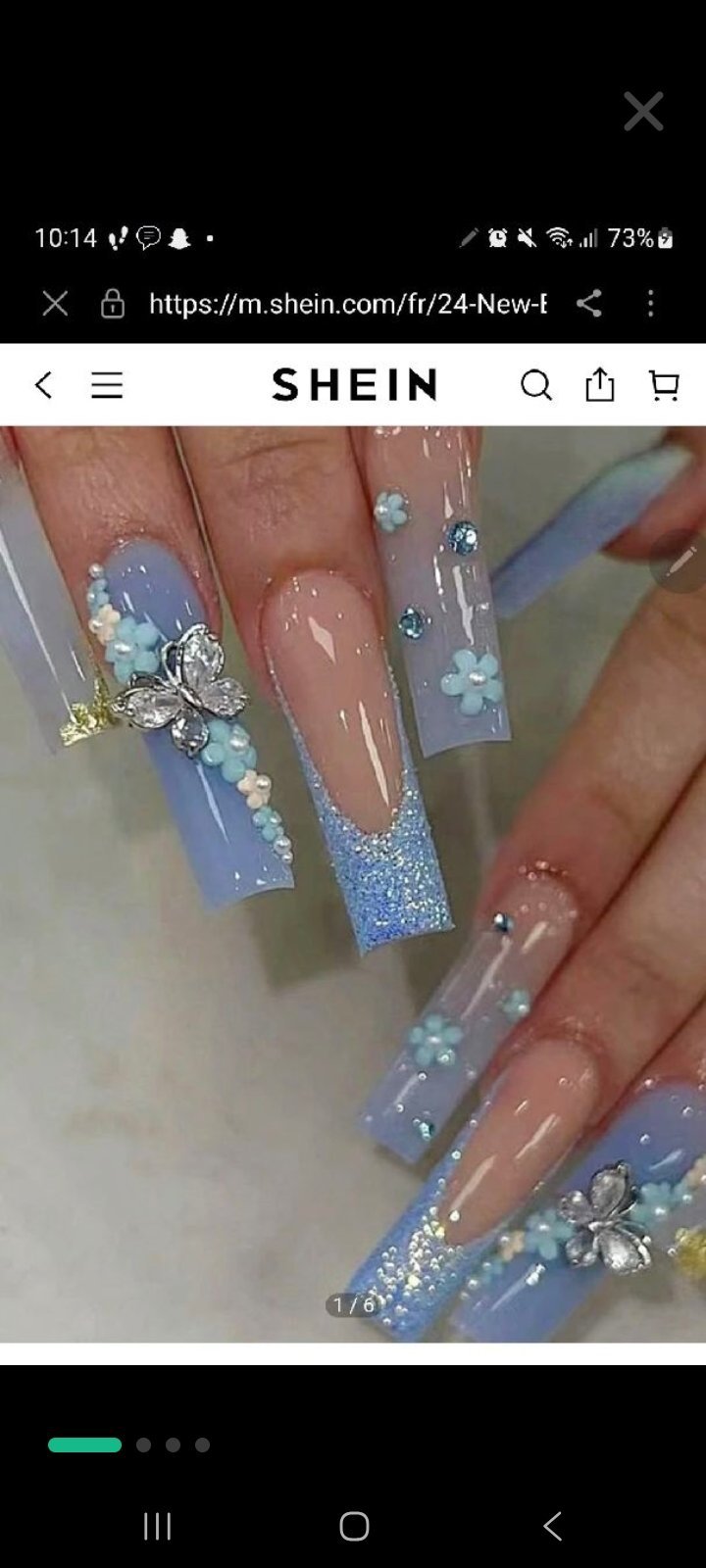 Faux ongles shein