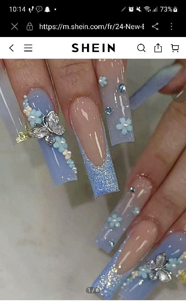 Lot faux ongles shein 