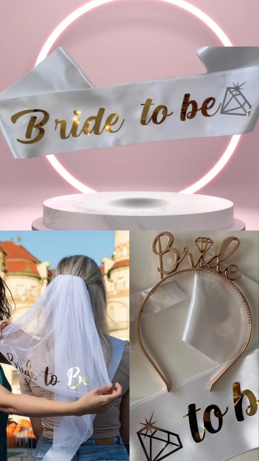 Bride to be accesoire