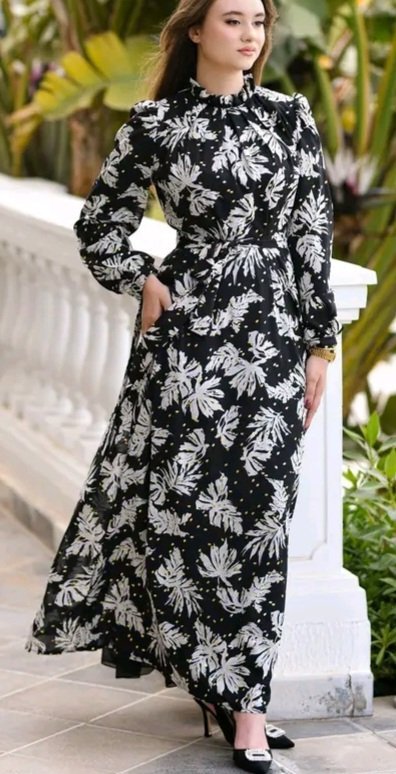 Robe mousseline 