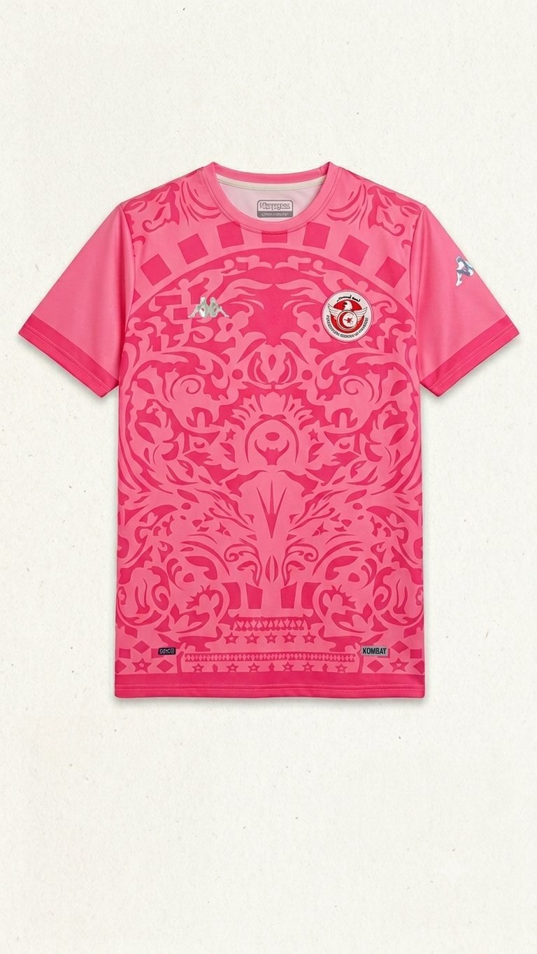 قميص المنتخب التونسي الرسمي (Original Kappa Kombat Jersey)