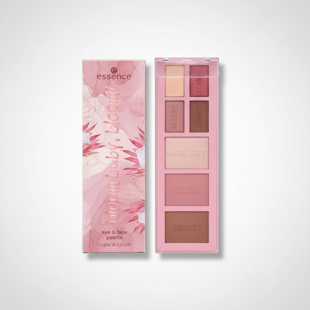 Palette ESSENCE YEUX ET VISAGE BLOOM BABY BLOOM 02