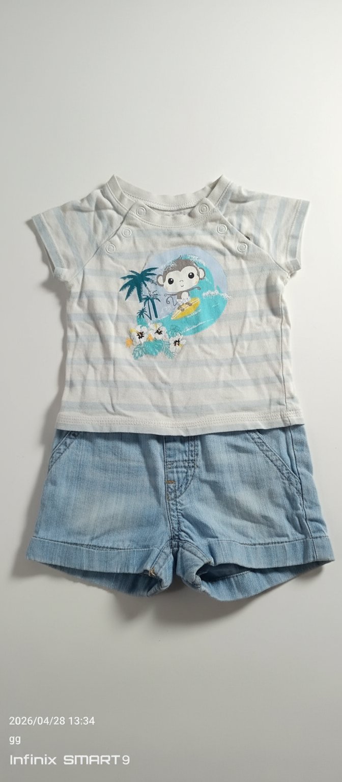 Combinaison garçon+chaussure chicco